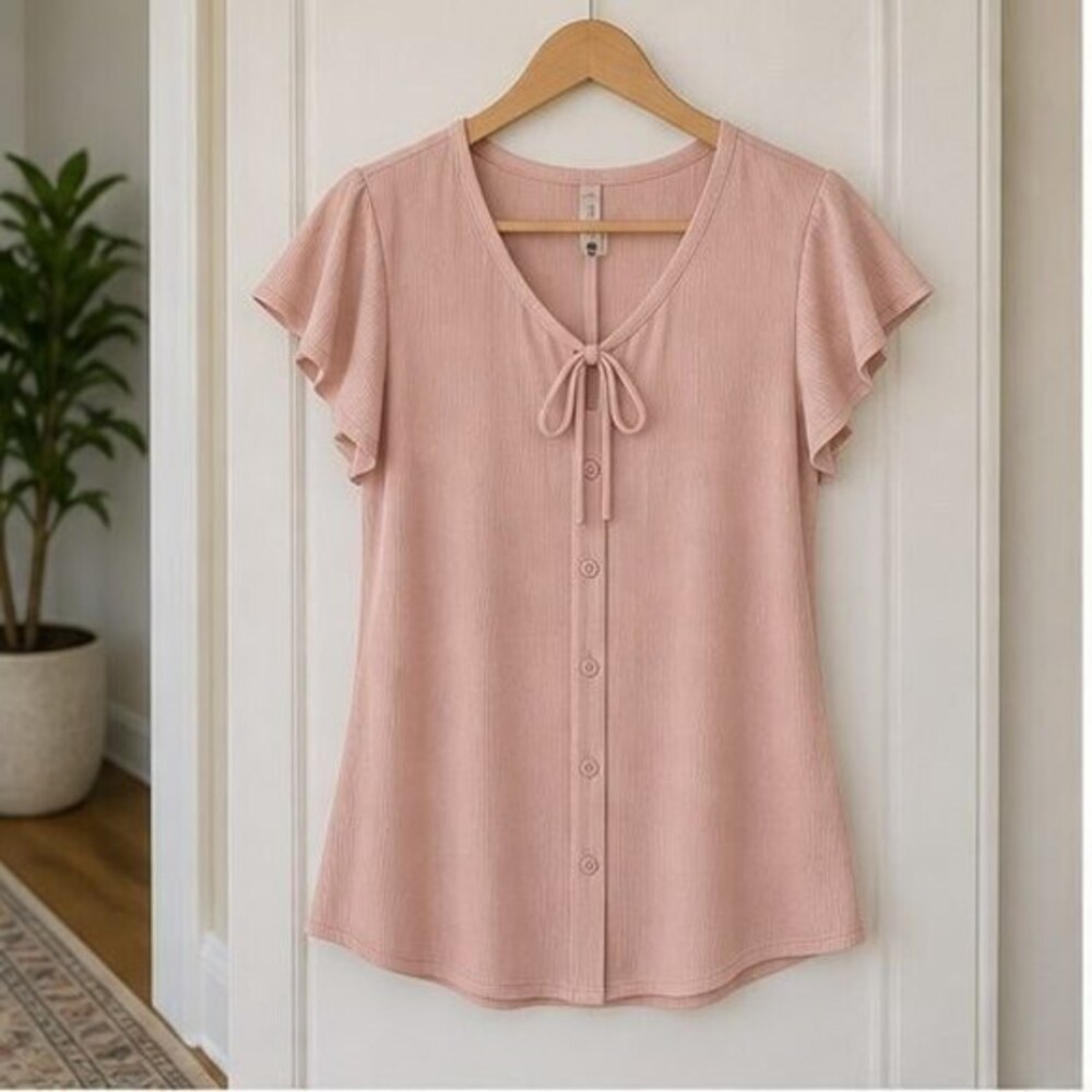 Rust Cami Blouse - Picture 13 of 16